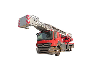Características básicas del camión de bomberos de escalera aérea