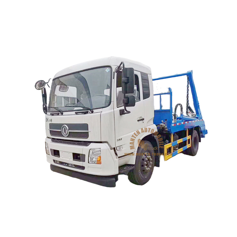 Camión de basura Dongfeng 4x2 10m ³ Skip Loader