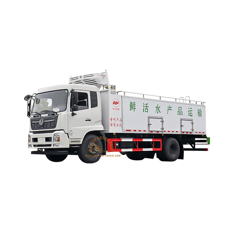 Camión de transporte de peces vivos Dongfeng 4x2 10cbm