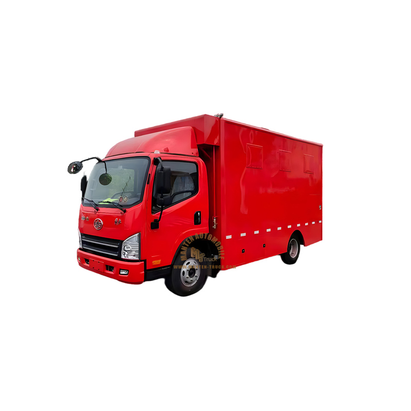 Camión de comida móvil diesel FAW 4x2