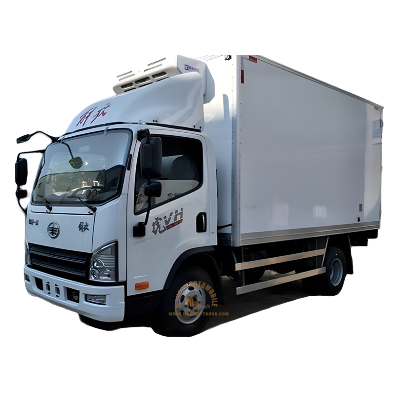 FAW 4x2 3,5 toneladas camión refrigerador