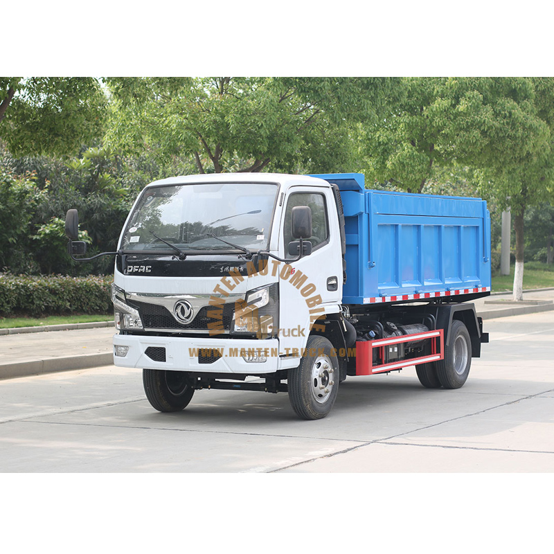 dongfeng 5m3 tipper garbage truck