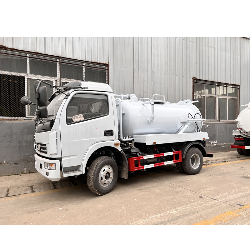 Camión de succión de vacío Dongfeng 3 toneladas