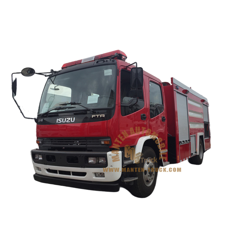 ISUZU FTR 5000 litros camión de bomberos de agua