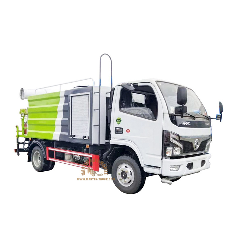 Dongfeng 4x2 5 toneladas de camión reductor de polvo