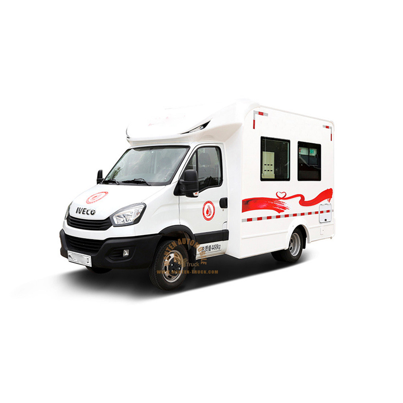 Ambulancia Iveco para monitor Icu y tránsito