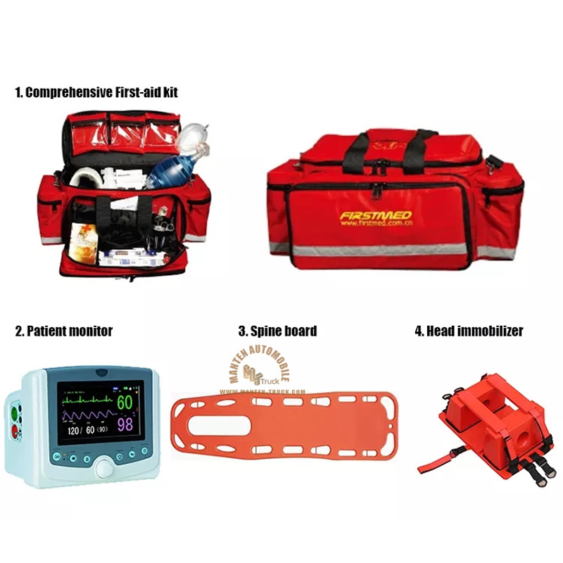Máquina opcional de Icu y equipo para la ambulancia (3)