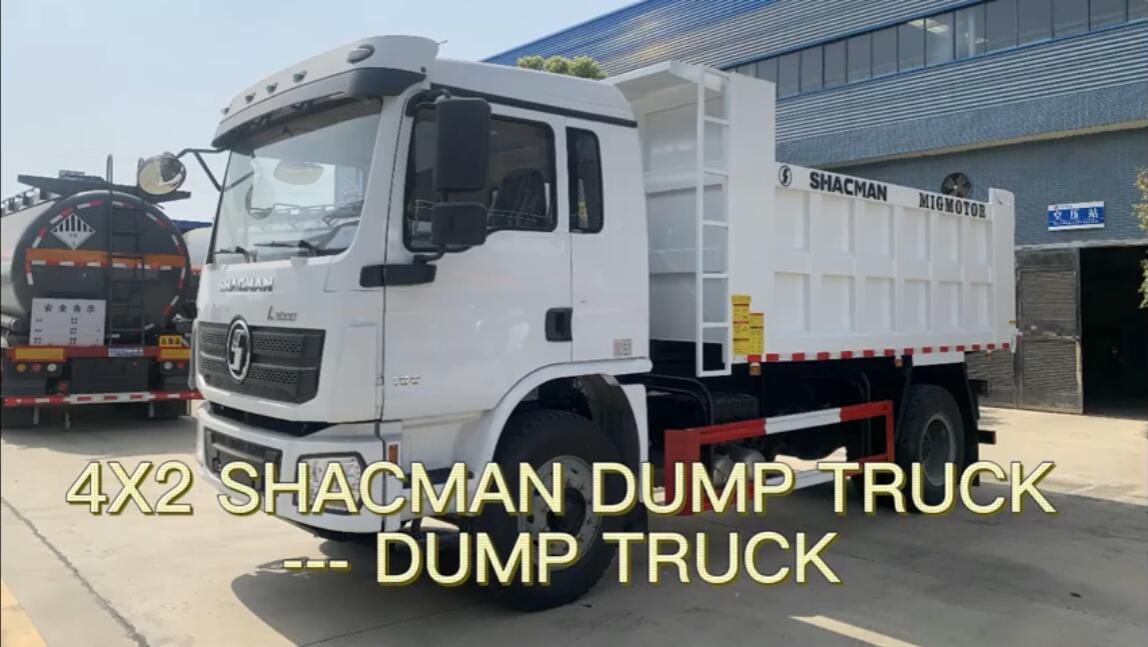 Shacman 4x2 10 toneladas camión volquete