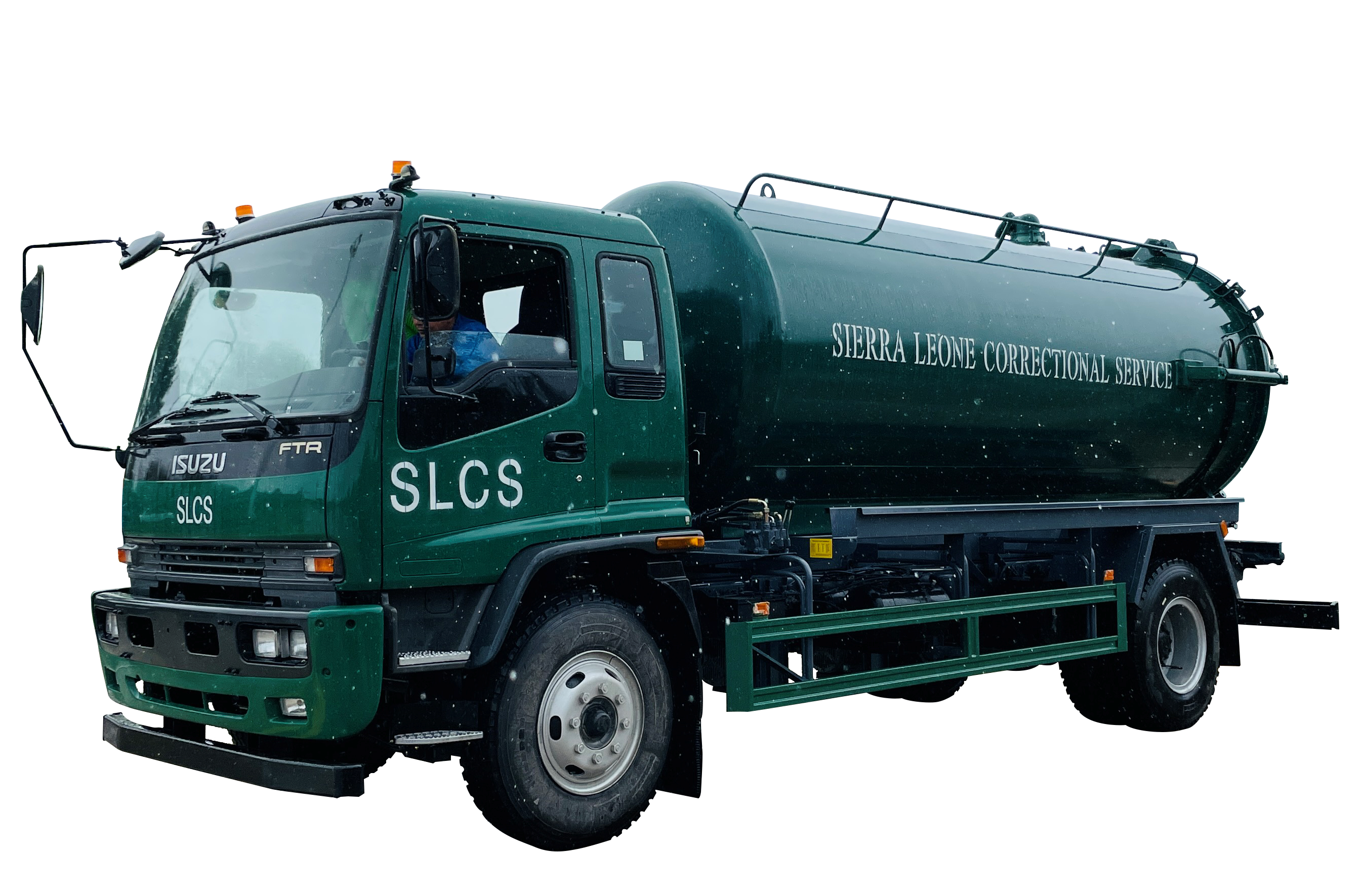 Camión de succión de lodo Isuzu Ftr 10 toneladas