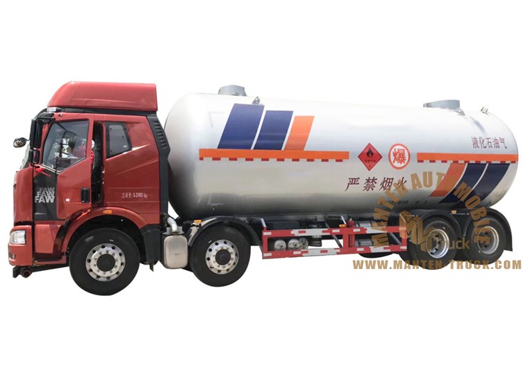 Camión cisterna Faw 8x4 35cbm LPG