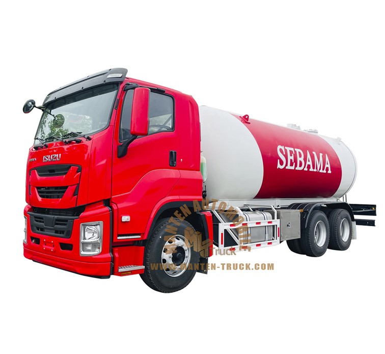 ISUZU 25000 litros LPG Camión de transporte