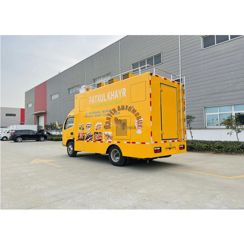 Dongfeng Mobile Food Truck Sale Sancks coffee